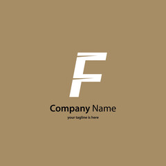 elegant simple logo of company