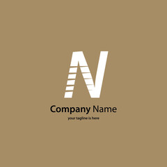 elegant simple logo of company