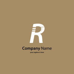 elegant simple logo of company