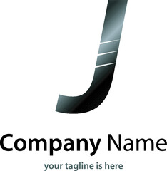elegant simple logo of company