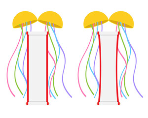 Broken Kusutama Illustration Set / Vector