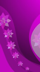 Obraz na płótnie Canvas bright lilac floral cover. beautiful design for your phone.