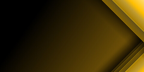 Golden geometric arrow abstract presentation background