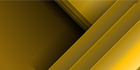 Modern shiny gold black metal abstract background for wide banner