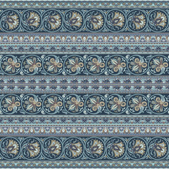 Abstract ethnic stripe pattern, vector background