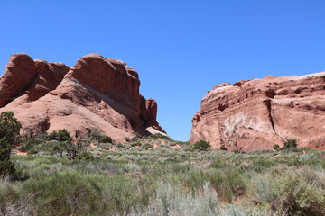 Obraz premium Devil's Garden Trail, Arches National Park