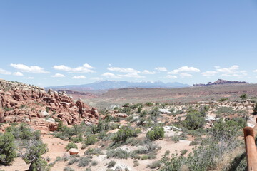 Landscape of Arches National Park