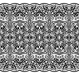 Vector ethnic nature ornamental background