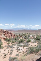 Landscape of Arches National Park