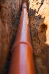 Construction of drinking water pipes