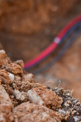 Construction work siol photography