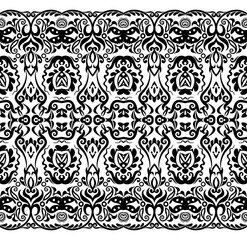 Vector ethnic nature ornamental background