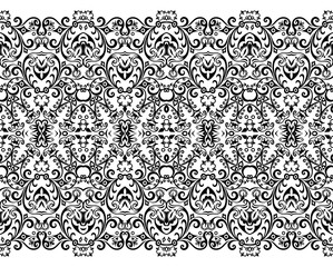 Vector ethnic nature ornamental background