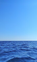 Obraz premium blue sky and sea