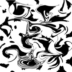 Whirl curved vector texture black and white eps pattern for your game or background