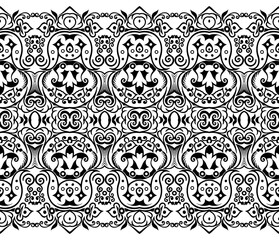 Vector ethnic nature ornamental background