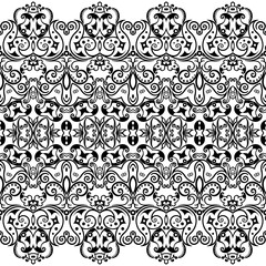 Vector ethnic nature ornamental background