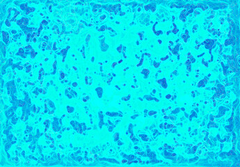Fototapeta na wymiar Abstract Fluorescent Blue Background