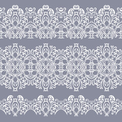 Abstract ethnic nature seamless line art stripes