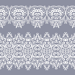 Abstract ethnic nature seamless line art stripes