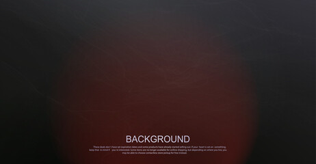 Abstract design in dark color with a red dull spot, thin light shroud, like a light haze