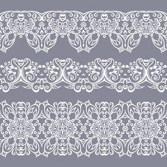 Abstract ethnic nature seamless line art stripes