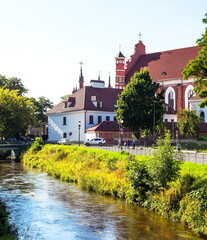 Church in Vilnius Old Town