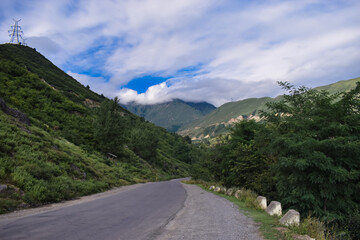 A beautiful view of landscape at Kashmir India.