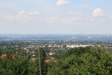 Obraz premium Blick auf Wieliczka bei Krakow.