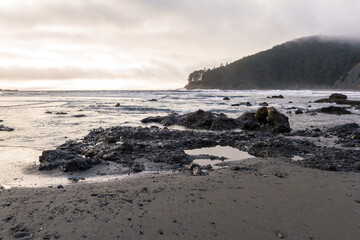Cloudy afternoon at the coast