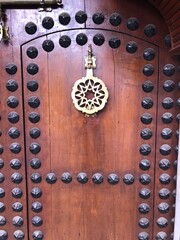 old door in the old town