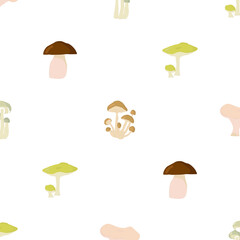 vector illustration of mushroom pattern