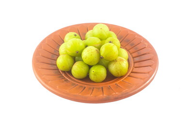 Local tasty fruit called Amla