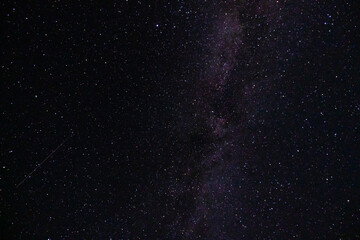 View of the milky way from the Northern hemisphere of the planet Earth. Beautiful bright night...