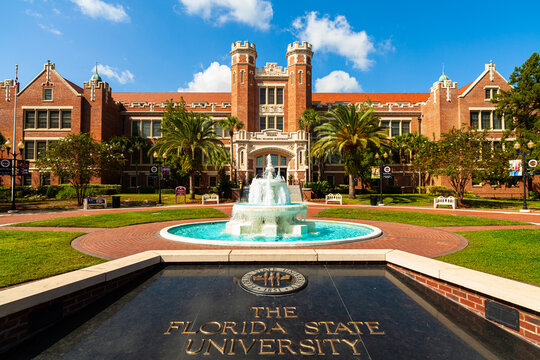 Florida State University administration building in Tallahassee, Florida