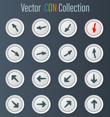 Arrows icons set