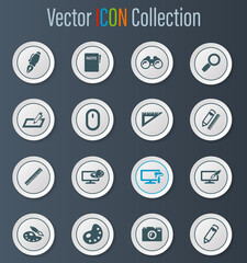 Design icons set