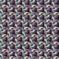 Obraz premium Vector rhythmic geometric elements background