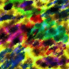 Watercolor background of brushes drawing