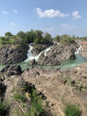 Cascades à Don Khone, Laos