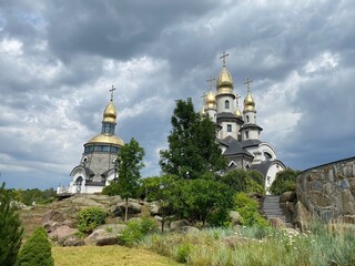 Fototapeta na wymiar Buky village, Kyiv, Ukraine