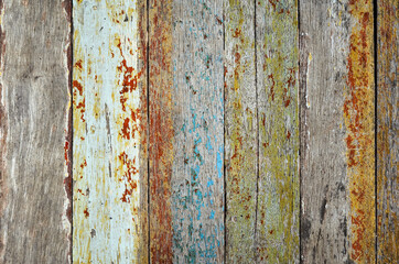 Wooden texture background. Top view surface of the table.