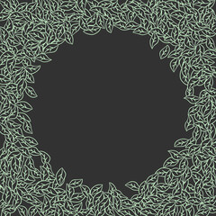 Leaves. Throw autumn leaves. Unusual abstract texture. Vector eps 10.