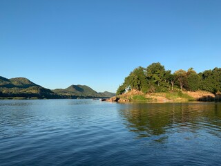 Obraz premium Fleuve Mékong, Laos 