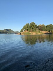 Fleuve Mékong, Laos	