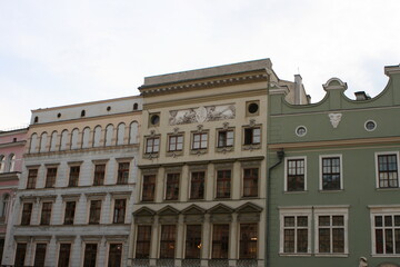 Fototapeta na wymiar Grodzkastrasse in Krakau. Grodzka Street in Krakow.