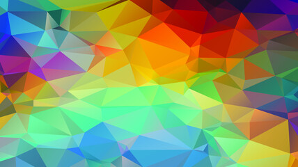 Fototapeta premium Light luxury Gold vector polygon abstract layout , Low Poly Background . vector blurry triangle texture. Brand new colorful illustration in with gradient. Brand new style for your business design.
