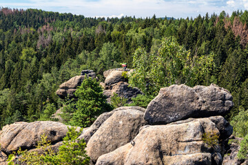 Klettern an den Nonnenfelsen
