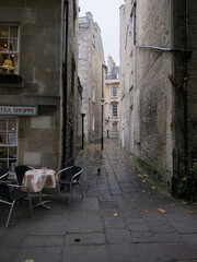 Fototapeta na wymiar Streets of Bath, England