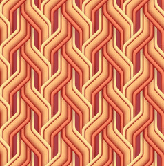 Fototapeta premium Vector paper cut geometric modern background